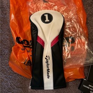 NWT TaylorMade Driver Headcover Leather